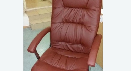 Обтяжка офисного кресла. Батайск